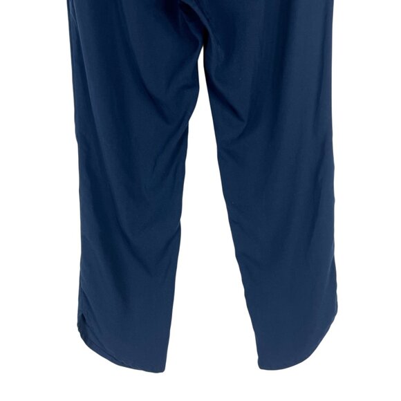 Marine Layer Re-Spun Women's Allison Dolphin Hem Cropped Pants in Navy Size S - Picture 9 of 11